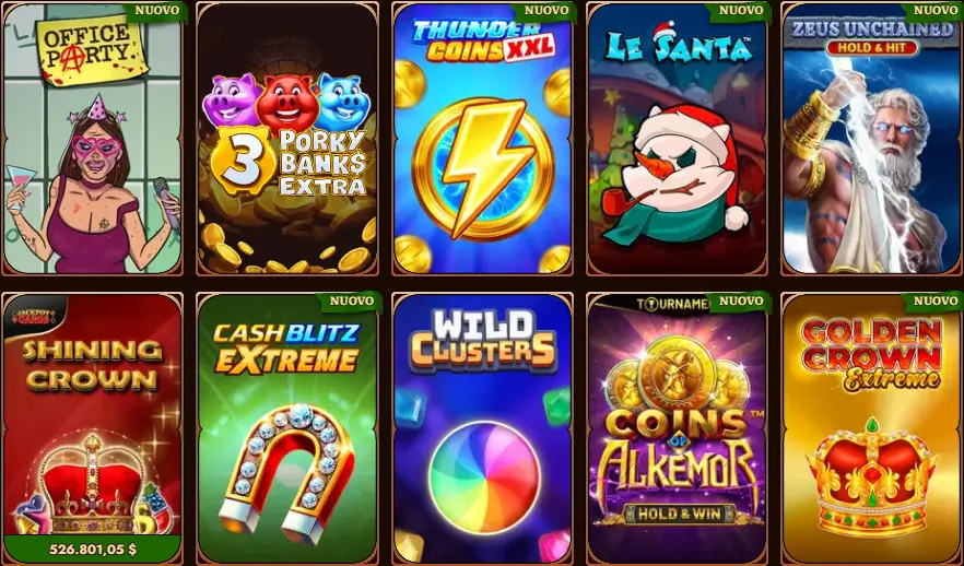 Registrazione su Wild Robin Casino